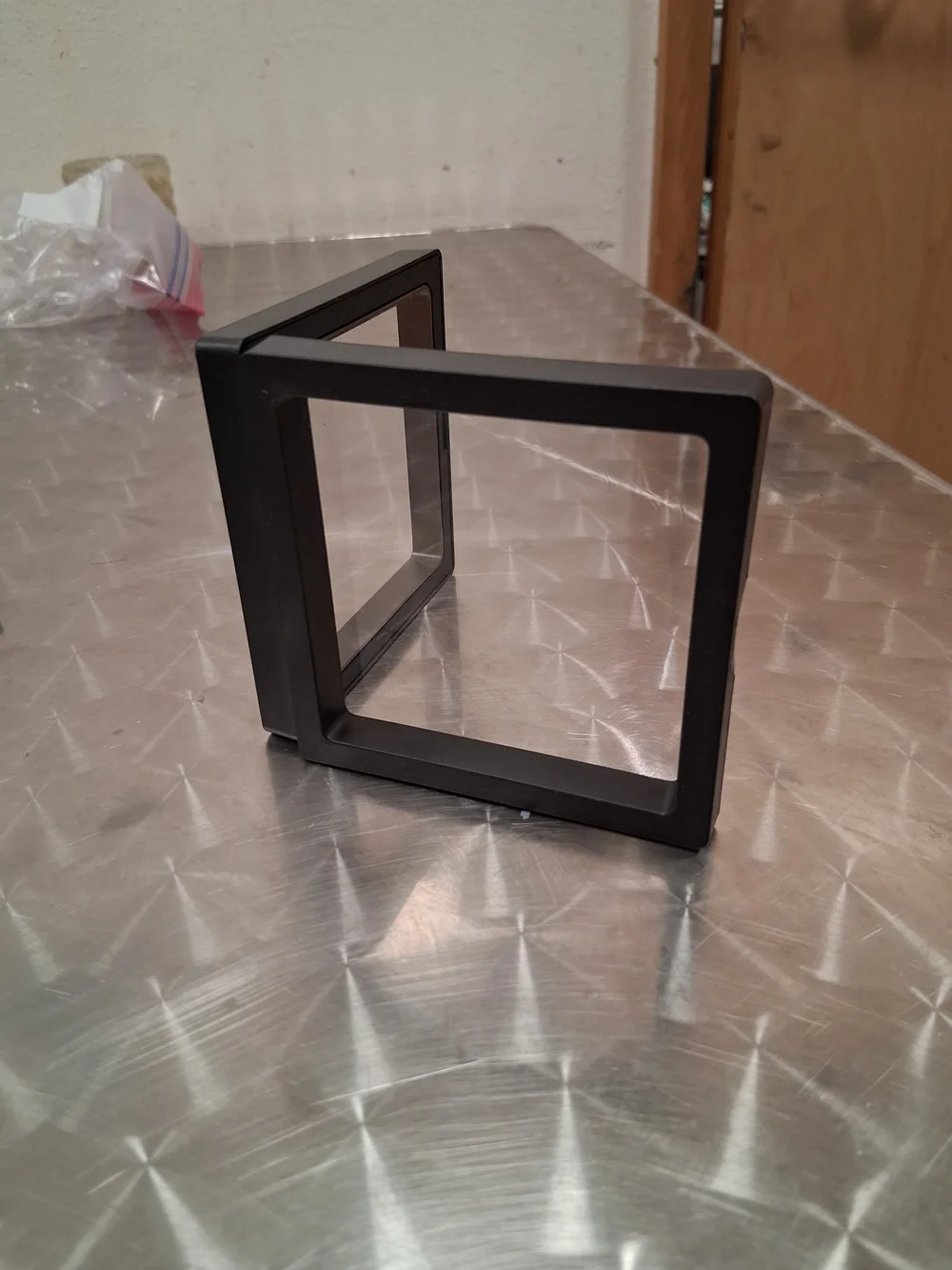 Set Of 5 Black Square Display Frames for Home Office & Crafts